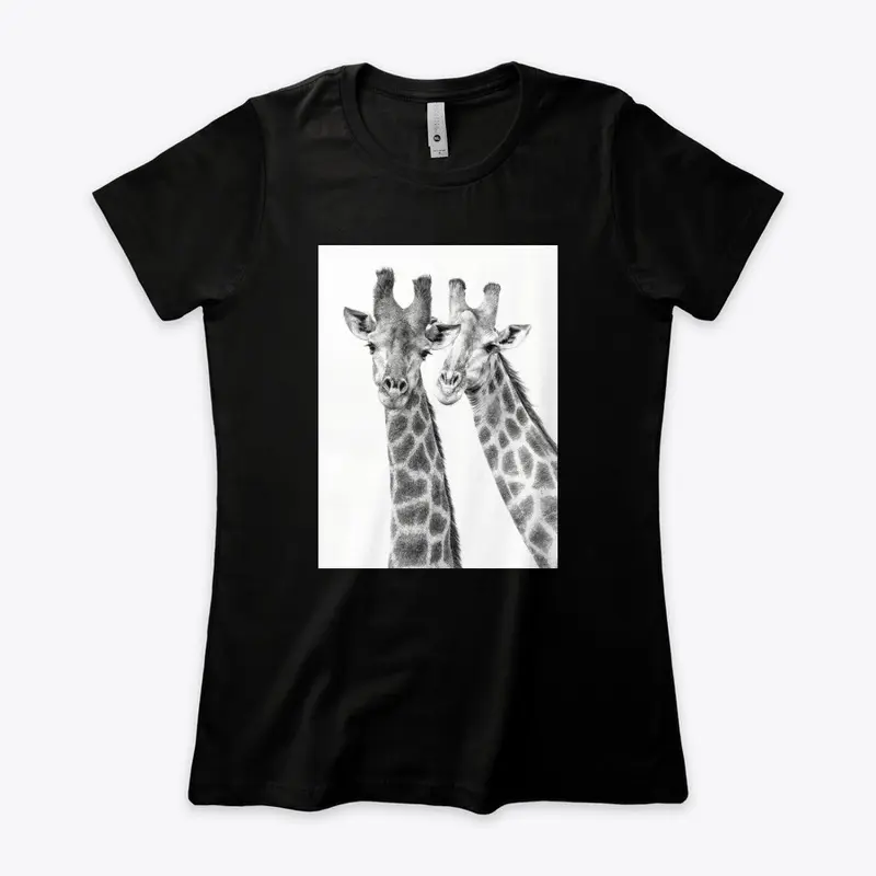 Giraffe secrets, BxW